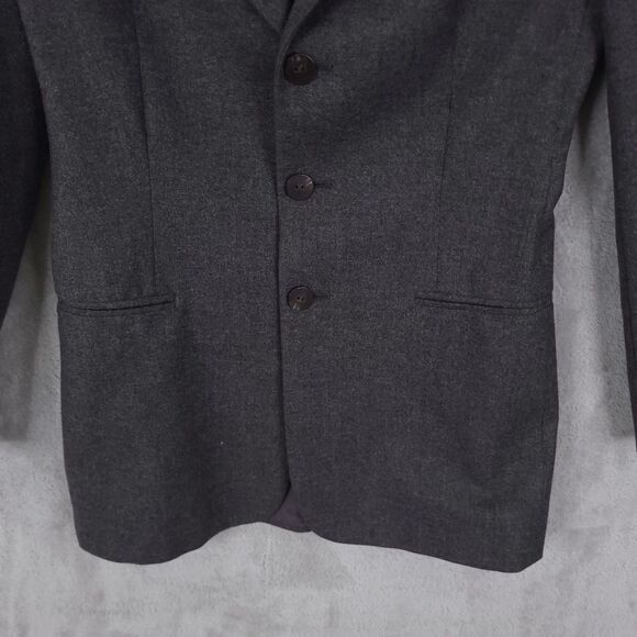 Ralph Lauren Wool Cashmere Blazer Womens Sz 6 Single Breasted Union Made In USA - Picture 2 of 14